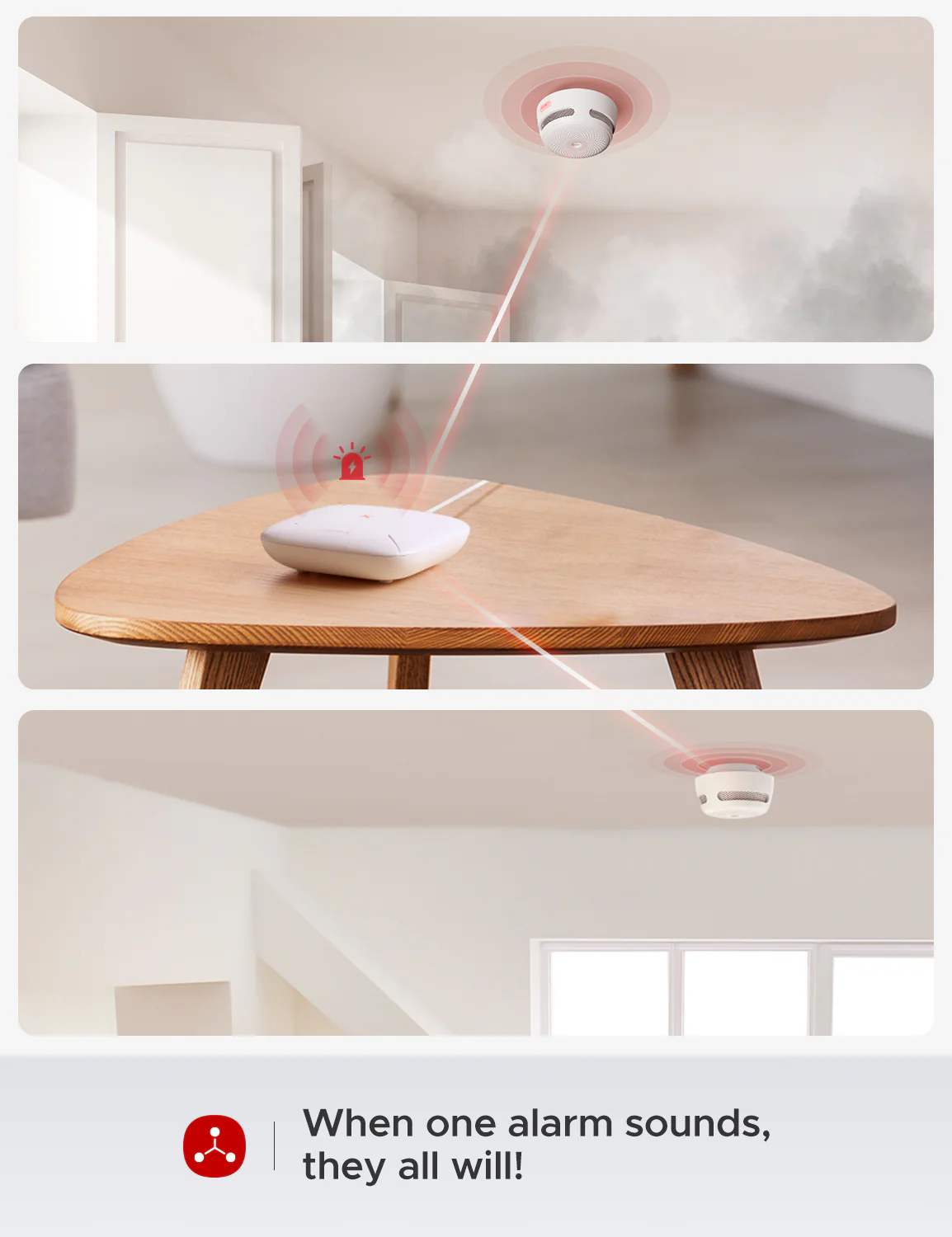 XS01-M Interconnected Smart Smoke Alarm - Image 5
