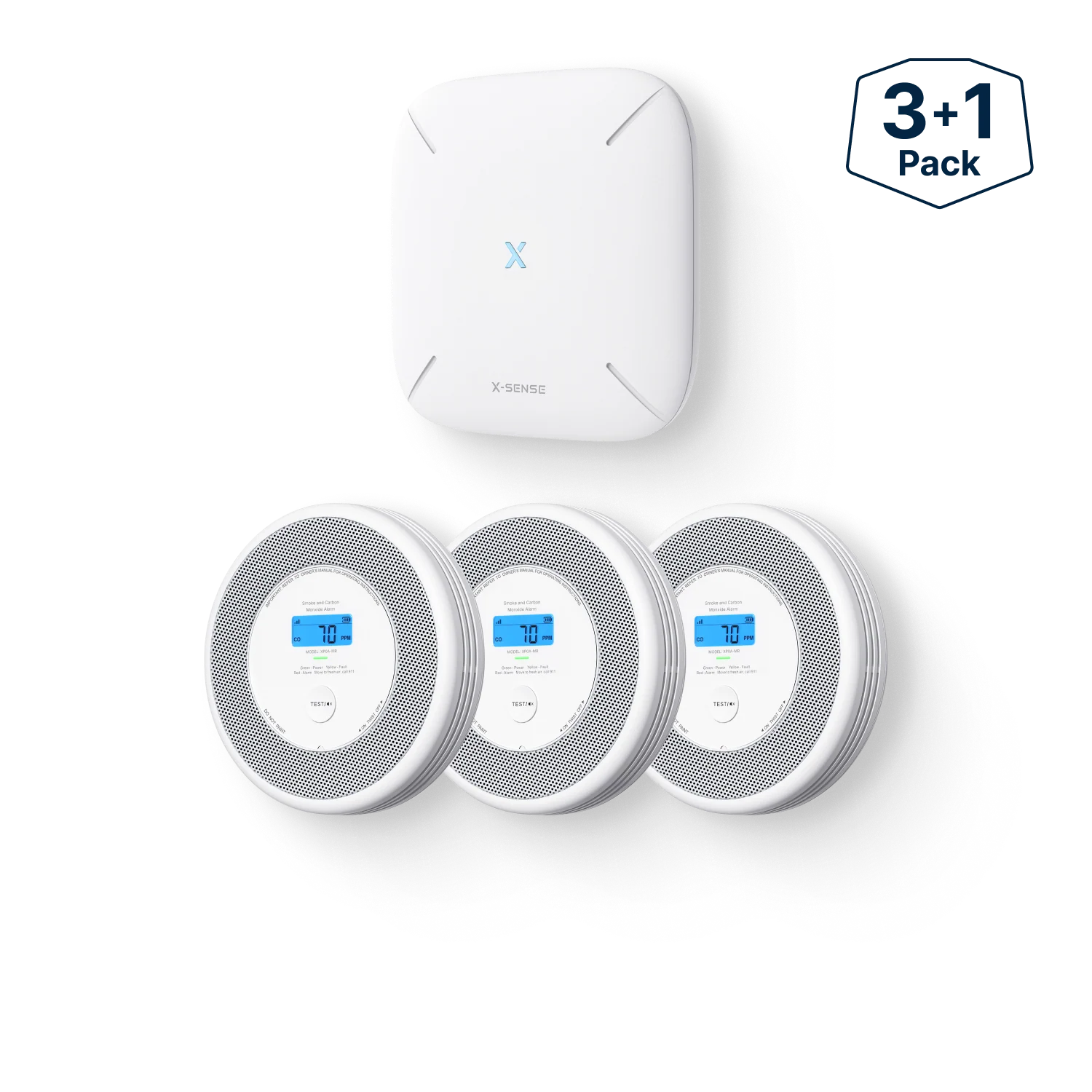 XP0A-MR Interconnected Smart Smoke and CO Alarm with Voice Alerts - Image 3