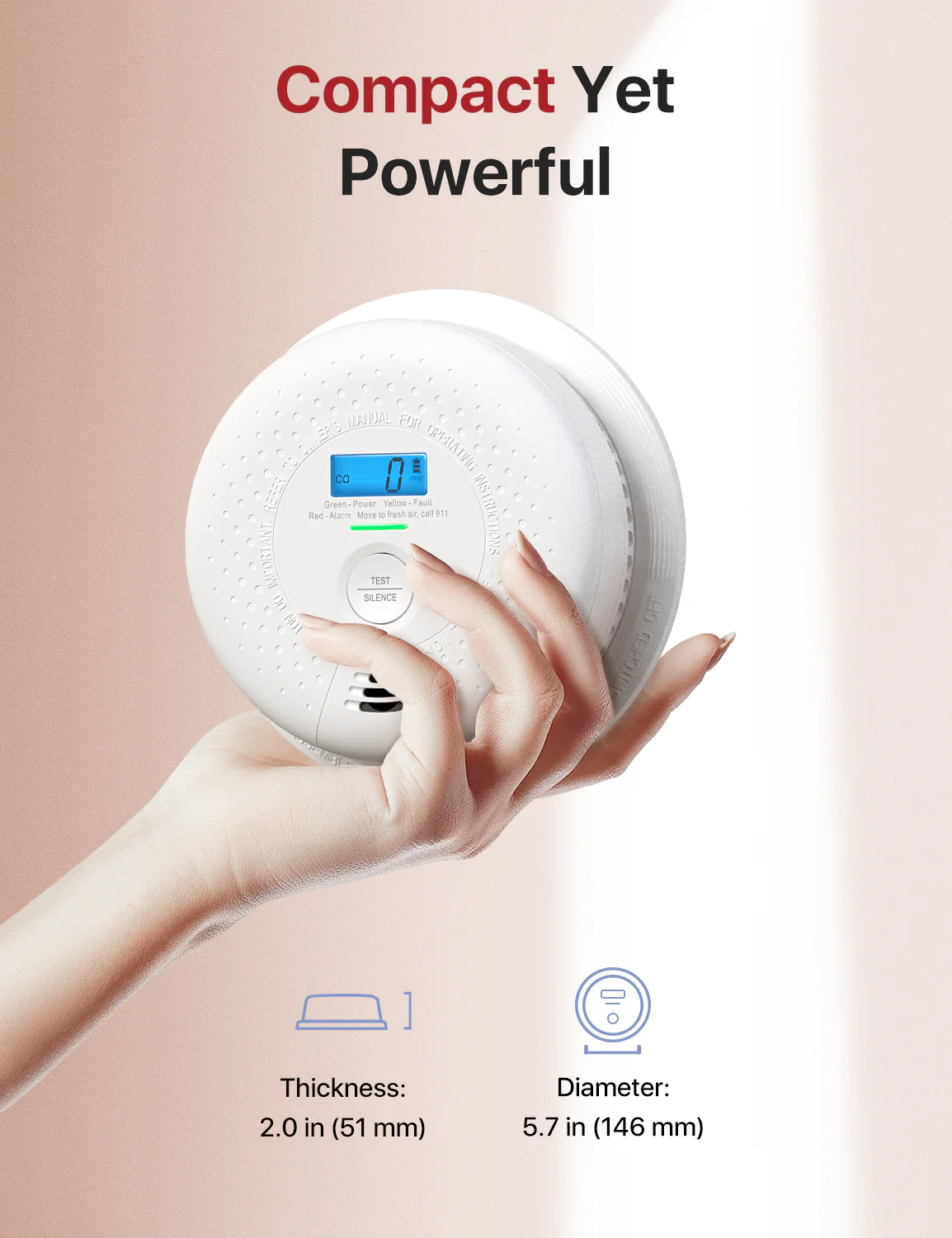 SC01-W Wireless Interconnected Smoke and CO Alarm - Image 11