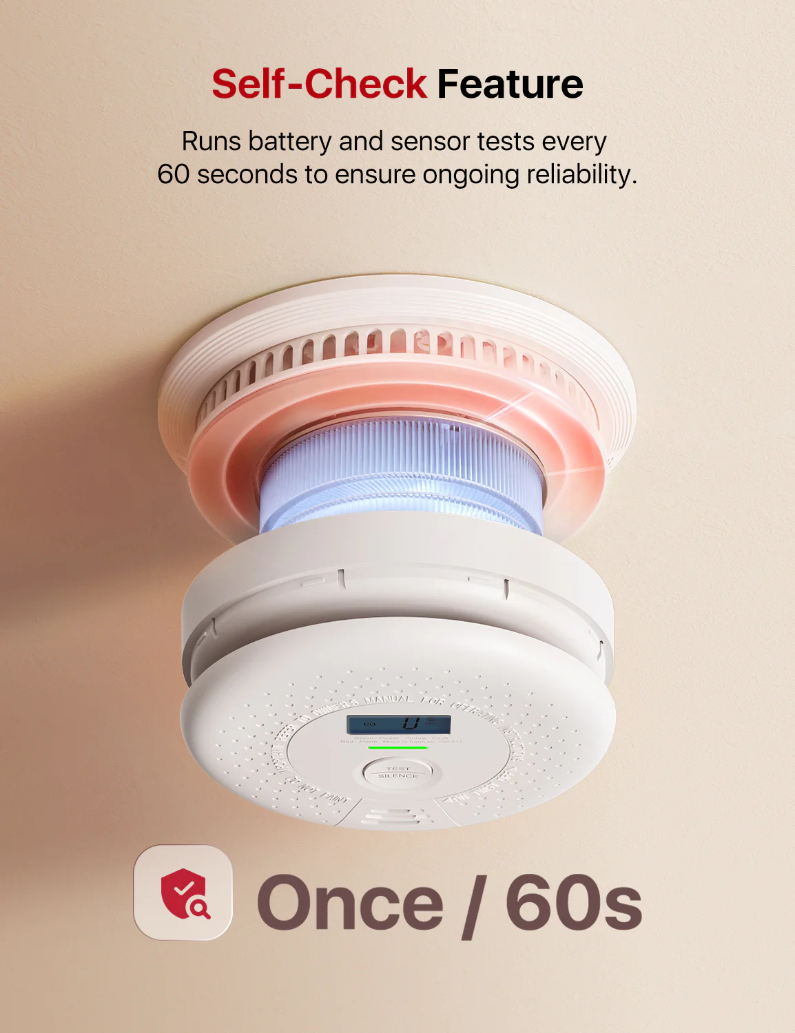 SC01-W Wireless Interconnected Smoke and CO Alarm - Image 7
