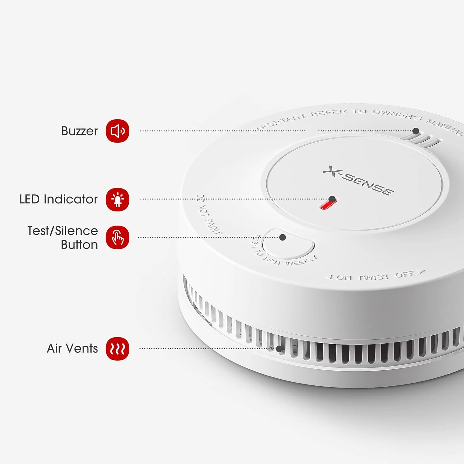SD2J0AX Standalone Smoke Alarm - Image 8