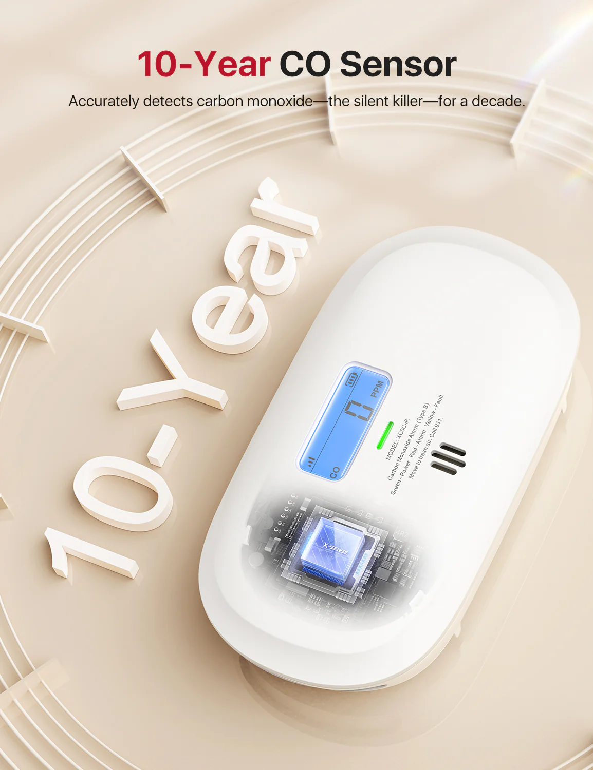 XC0C-iR Smart Carbon Monoxide Alarm - Image 6