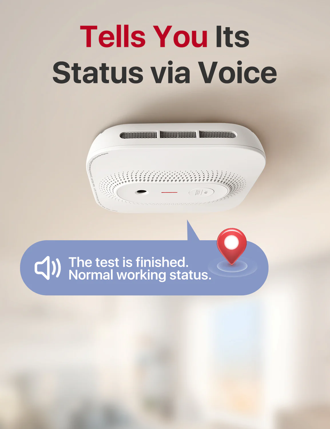 XP02-AR AC Hardwired Smoke and CO Alarm with Voice Alerts - Image 8