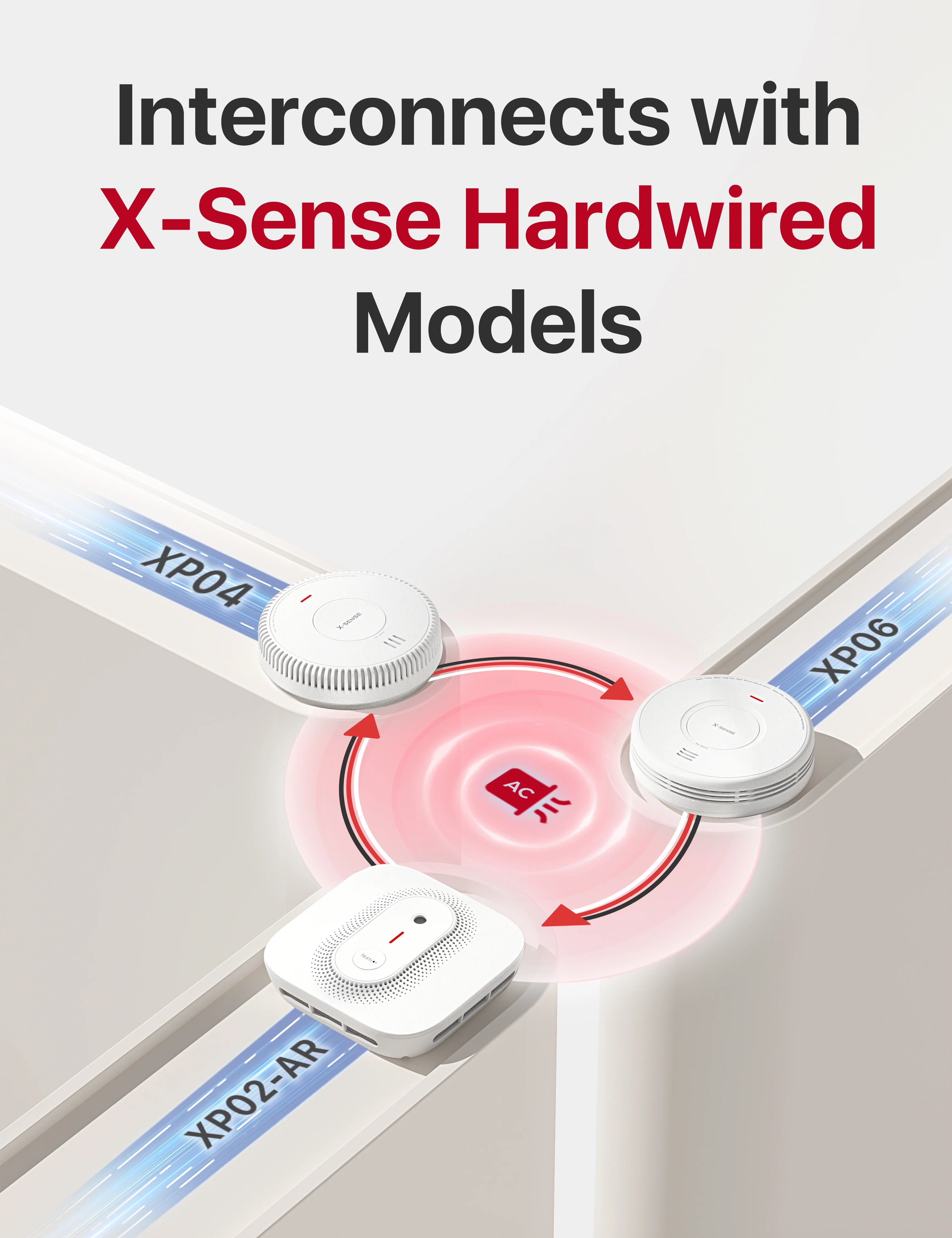XP02-AR AC Hardwired Smoke and CO Alarm with Voice Alerts - Image 9