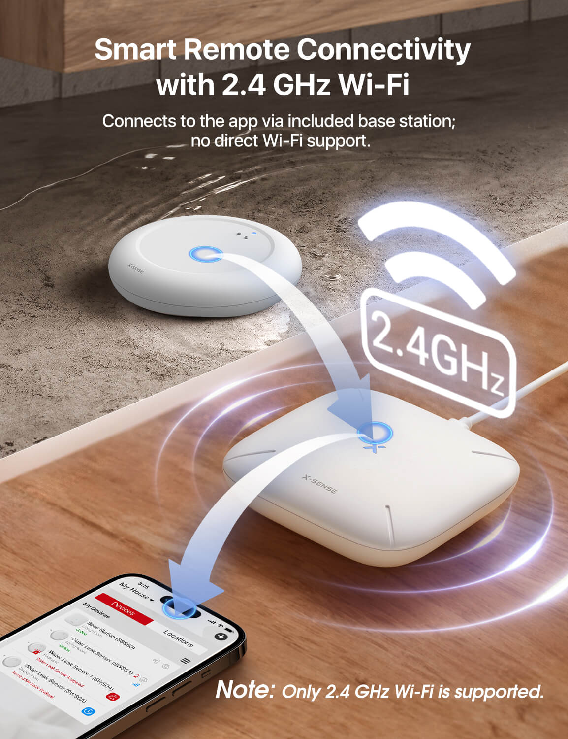 SWS0A Ultra-thin Smart Water Leak Alarm - Image 7