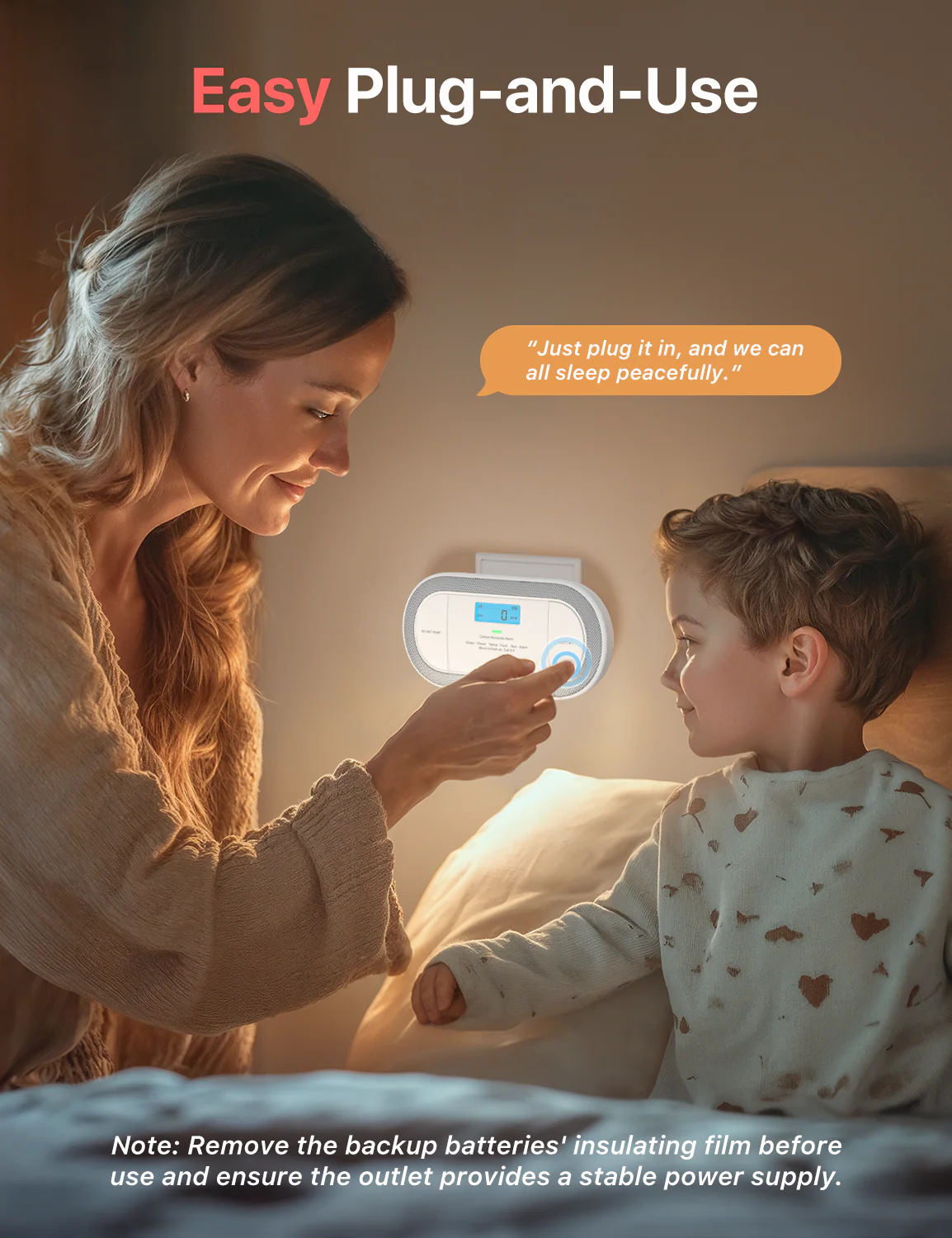 XC0C-iA Plug-in Smart Carbon Monoxide Alarm - Image 6