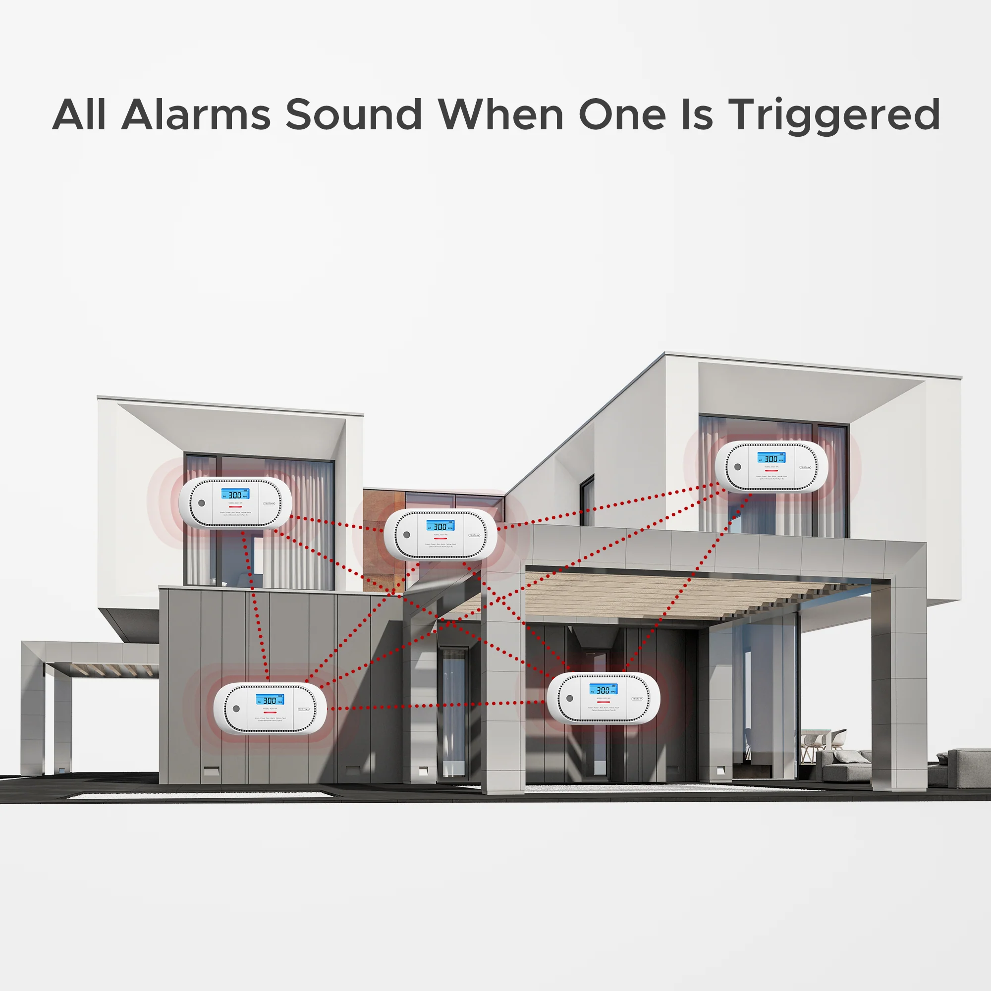 XC01-WR Wireless Interconnected Carbon Monoxide Alarm - Image 4