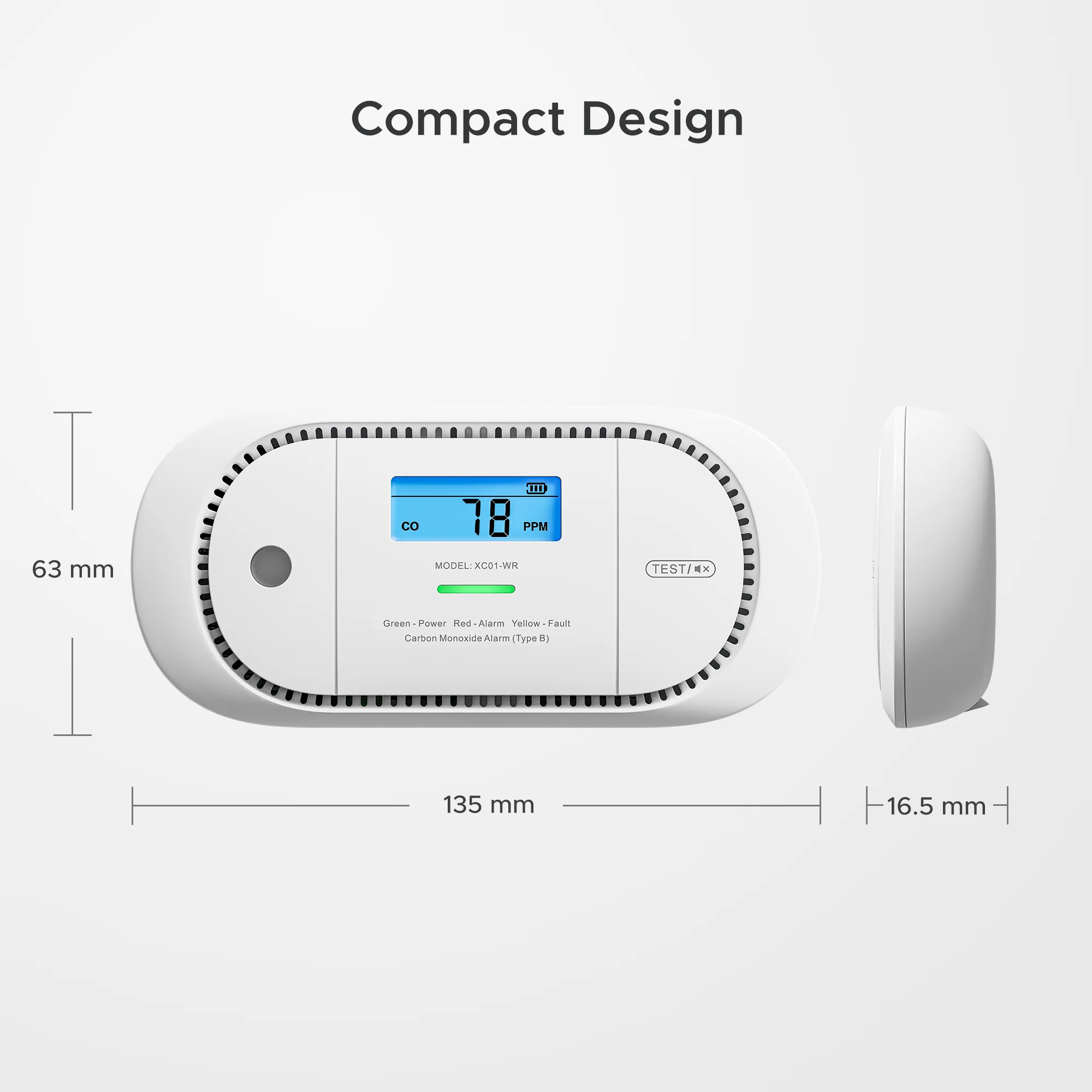 XC01-WR Wireless Interconnected Carbon Monoxide Alarm - Image 6