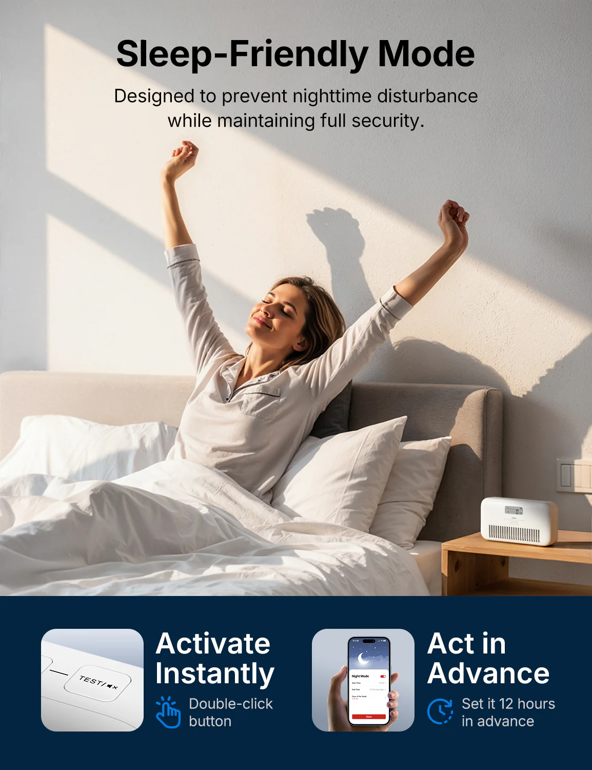 XC0M-iR Smart Carbon Monoxide Alarm with Voice Alerts - Image 4