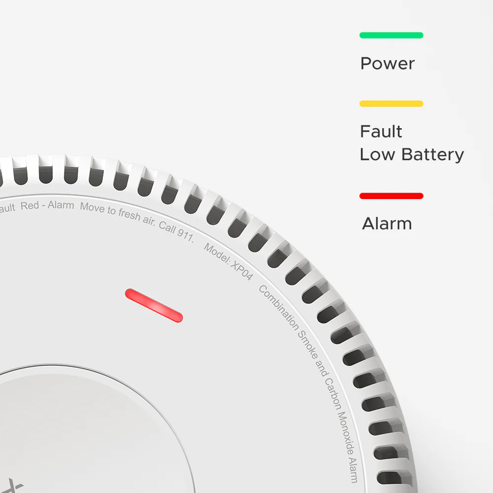 XP04 AC Hardwired Smoke and CO Alarm - Image 6
