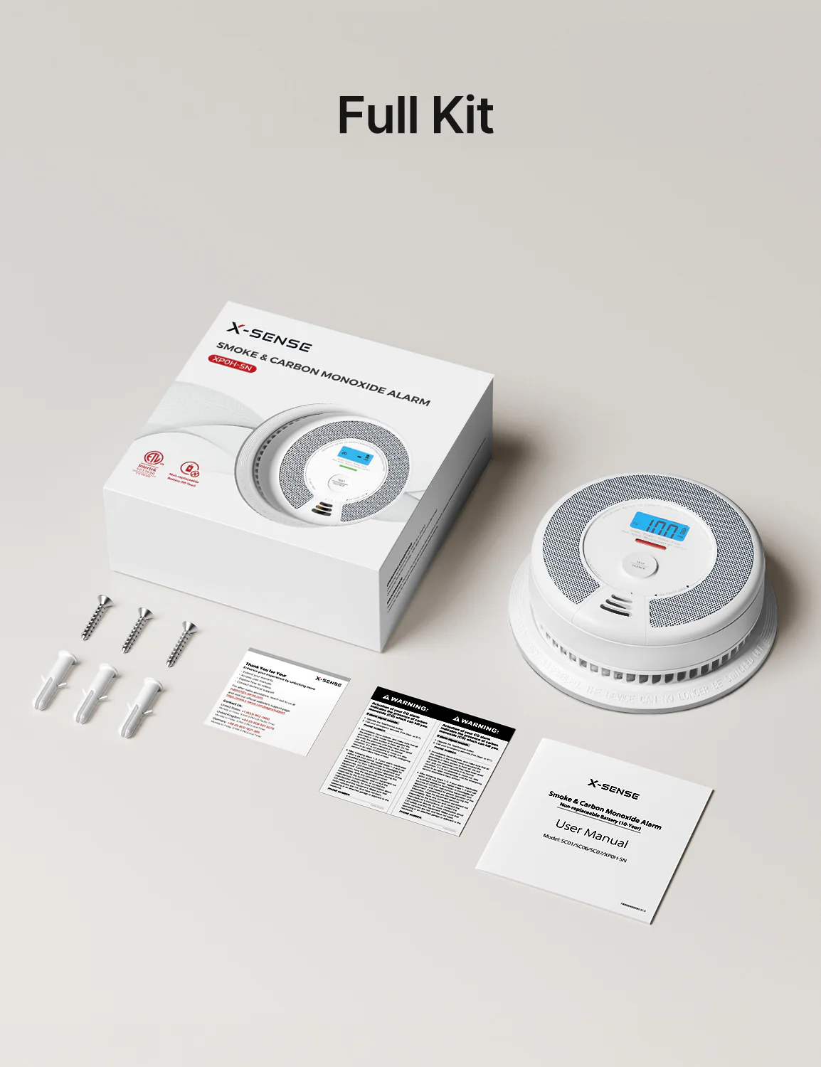XP0H-SN Standalone Smoke and CO Alarm - Image 10