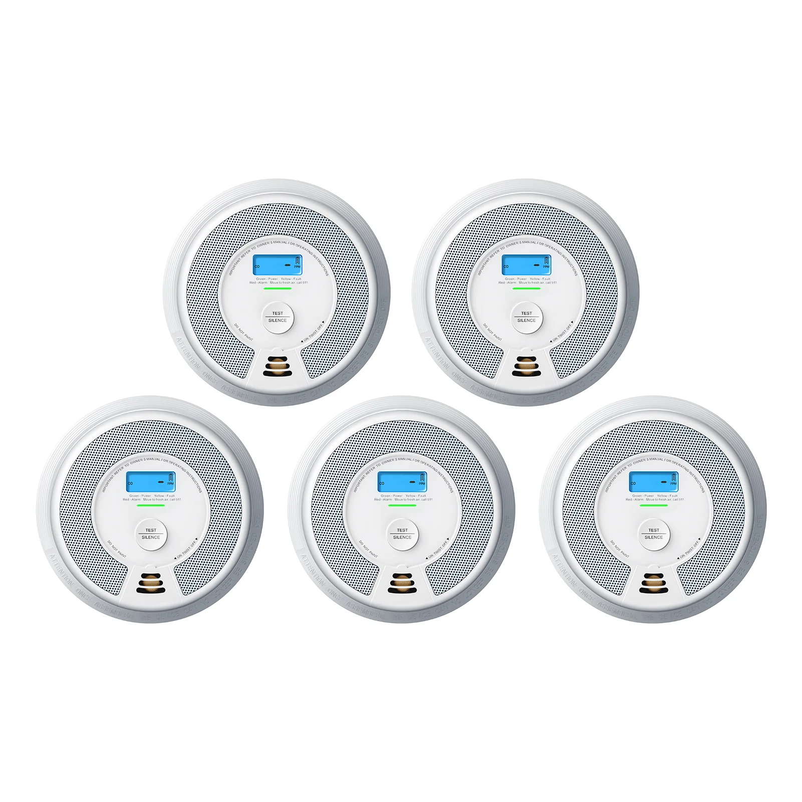 XP0H-SN Standalone Smoke and CO Alarm - Image 3
