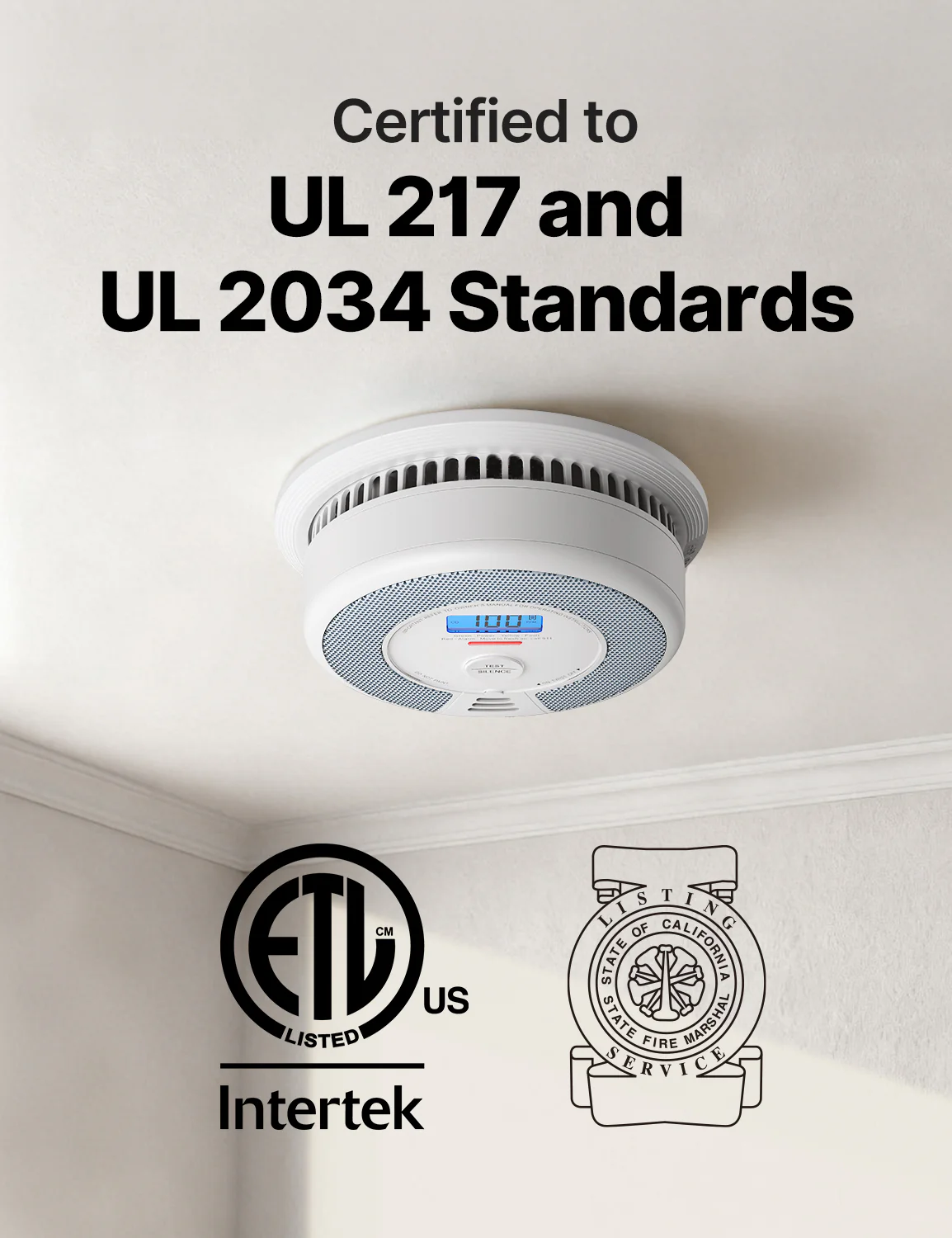 XP0H-SN Standalone Smoke and CO Alarm - Image 4