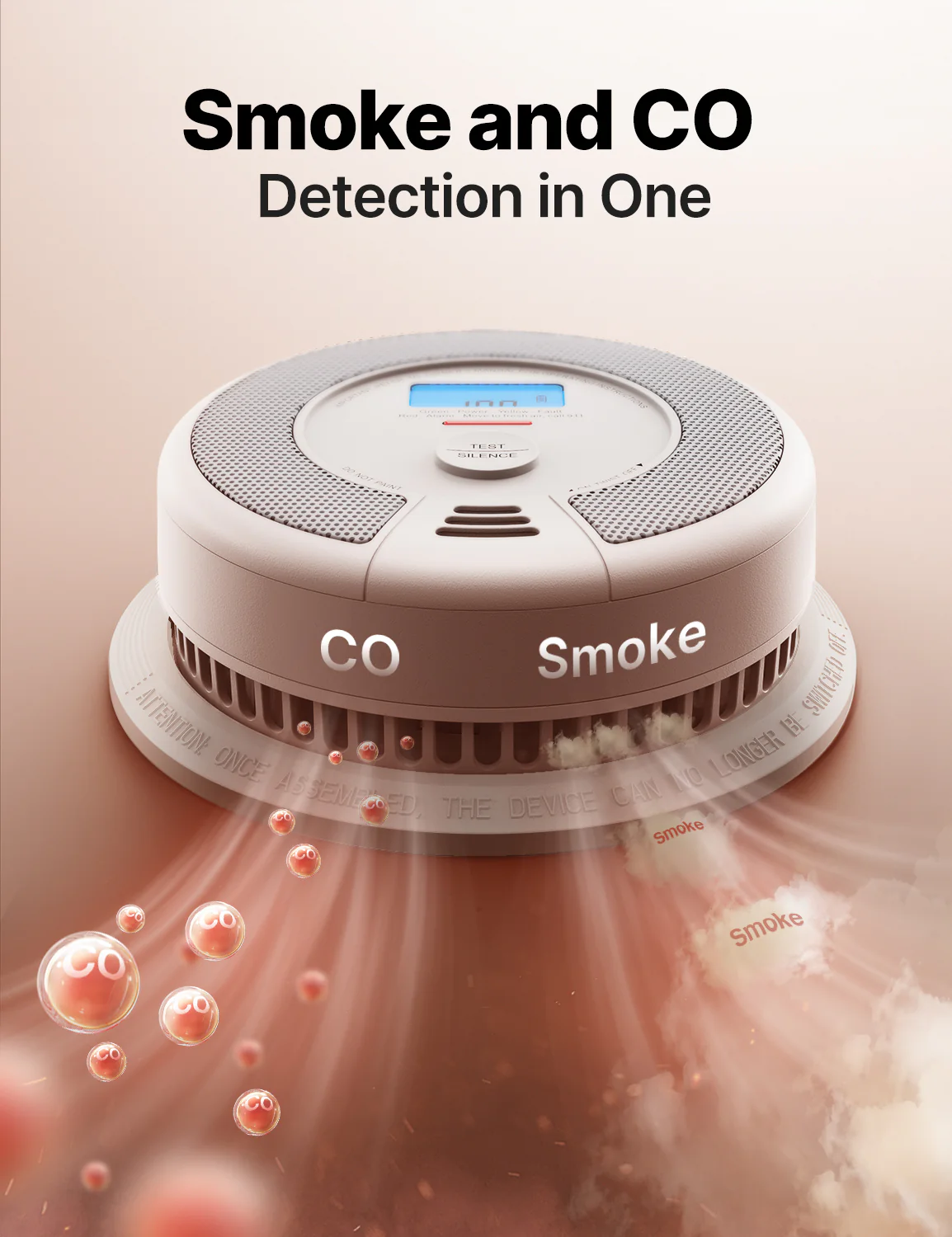 XP0H-SN Standalone Smoke and CO Alarm - Image 6
