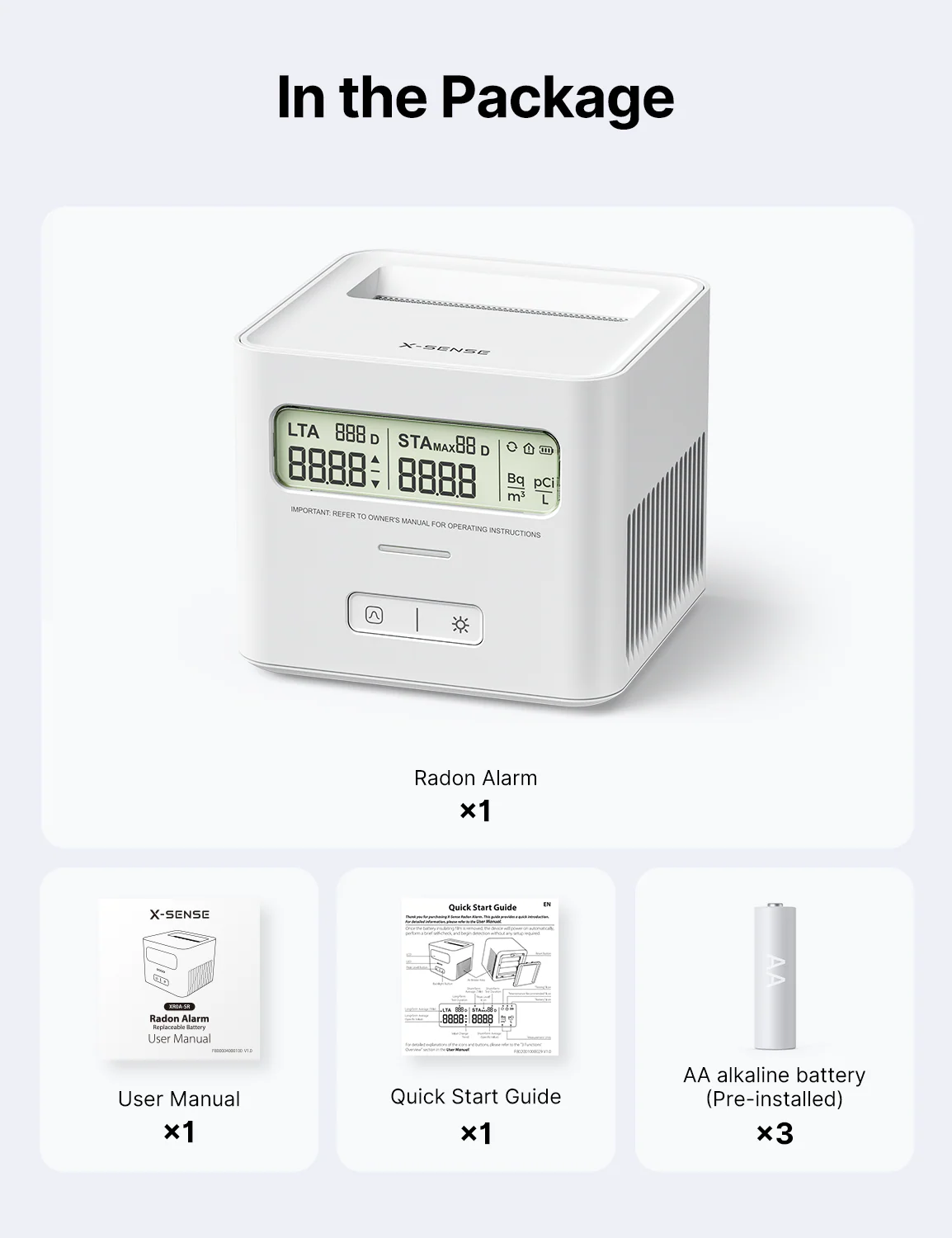 XR0A-SR Radon Detector - Image 11