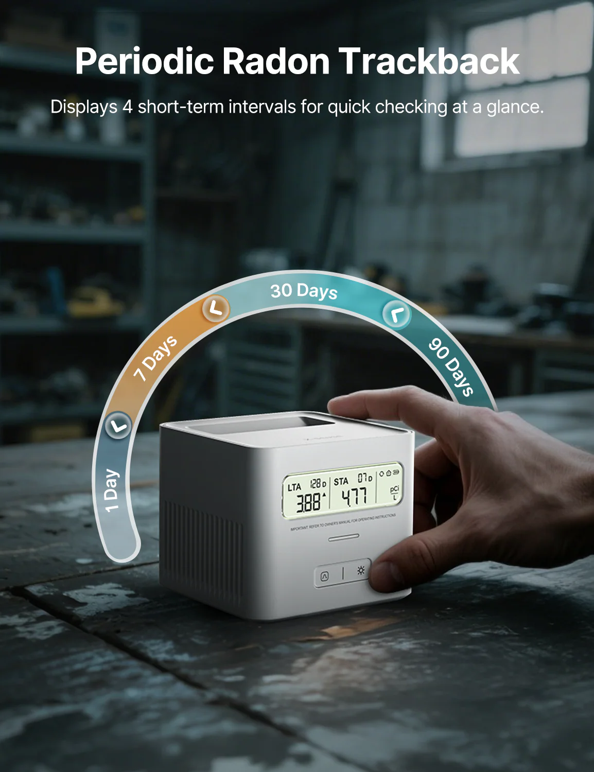 XR0A-SR Radon Detector - Image 4