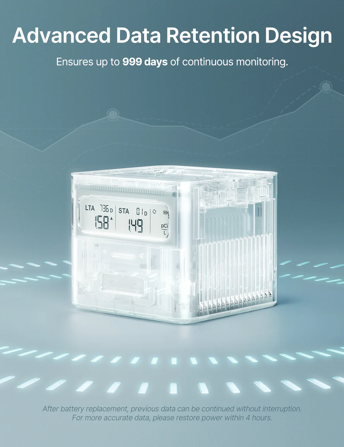XR0A-SR Radon Detector - Image 7