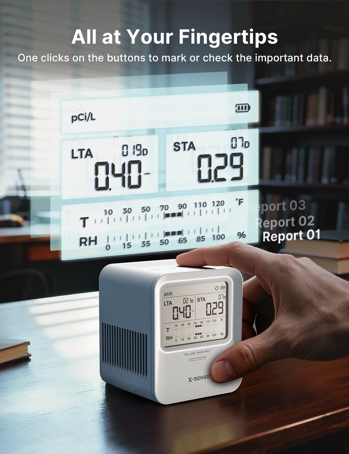 XR0B-SR Radon Detector - Image 4