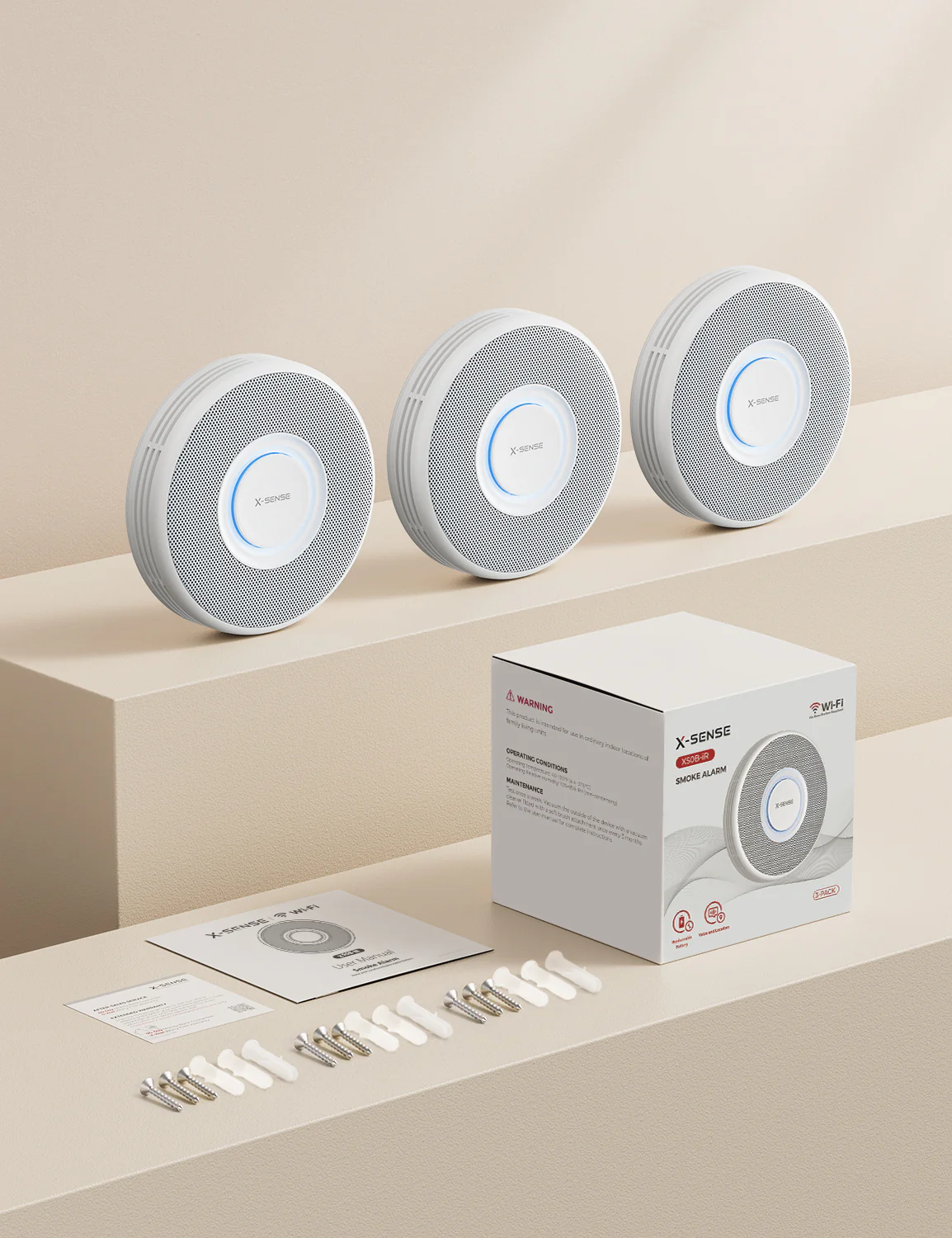 XS0B-iR Smart Smoke Alarm with Voice Alerts - Image 10